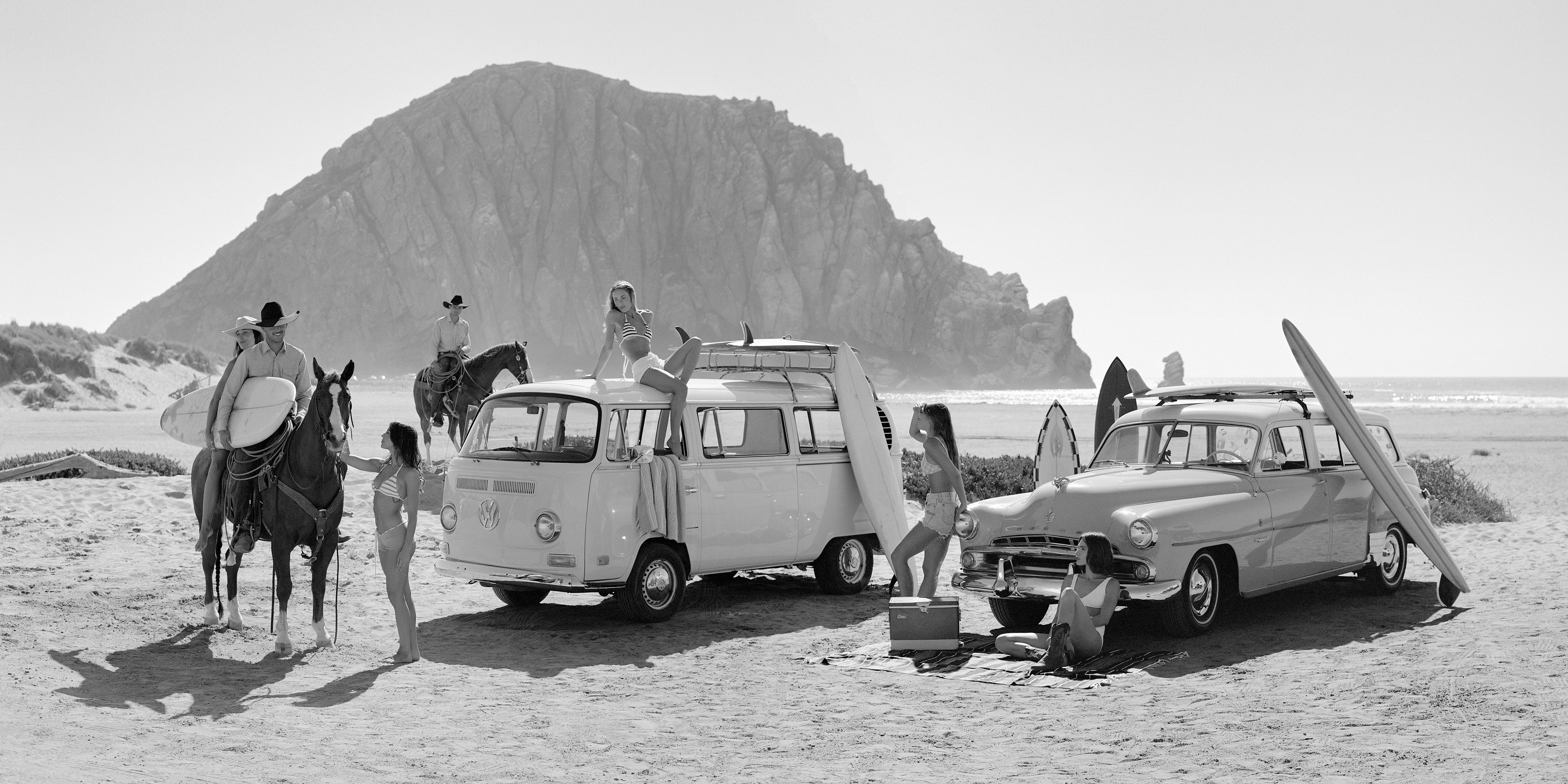 Beau Simmons - Last Days Of Summer-B&W Version, Photography 2025, Printed After