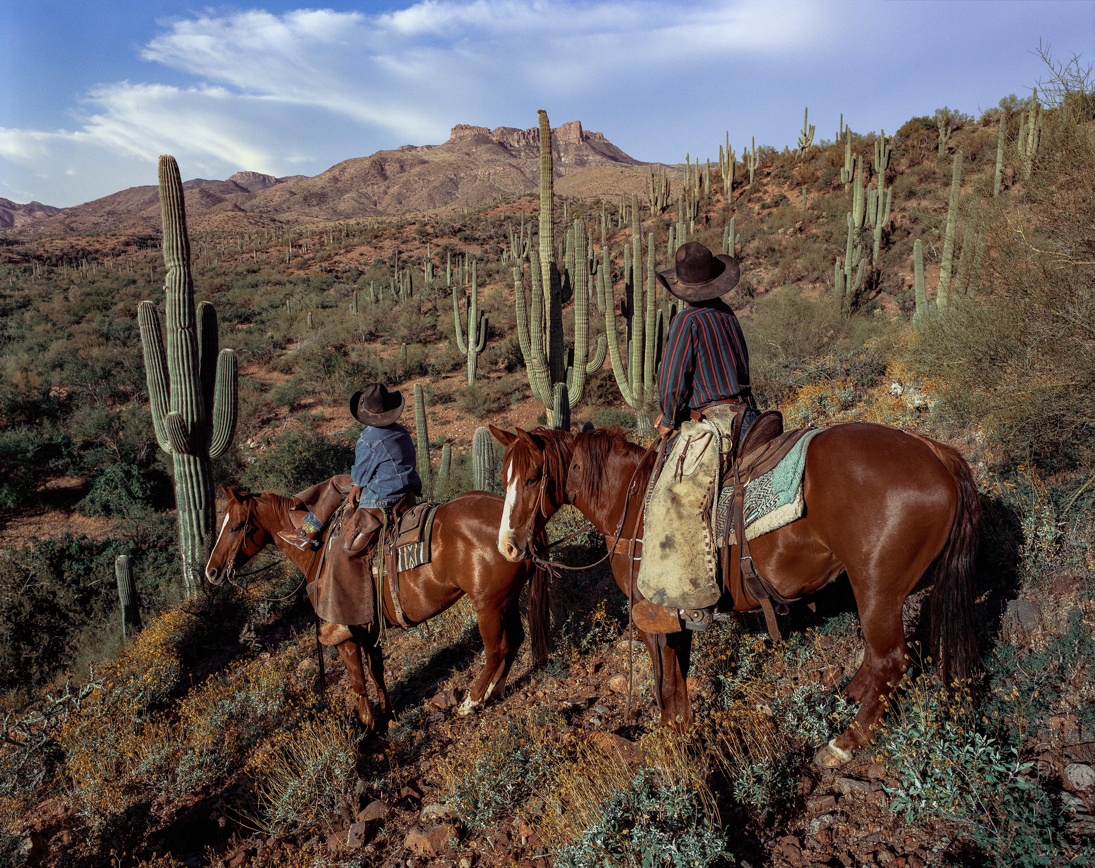 Series: The Western Collection
Archival Pigment Print
All available sizes without frame (with frame):
32" x 40"	(39" x 47")
48" x 60"	(55" x 67")
75" x 60"	(84" x 69")
Edition of 10 + 2 Artist Proof Total Across All Sizes

"Sonoran Glow" is a