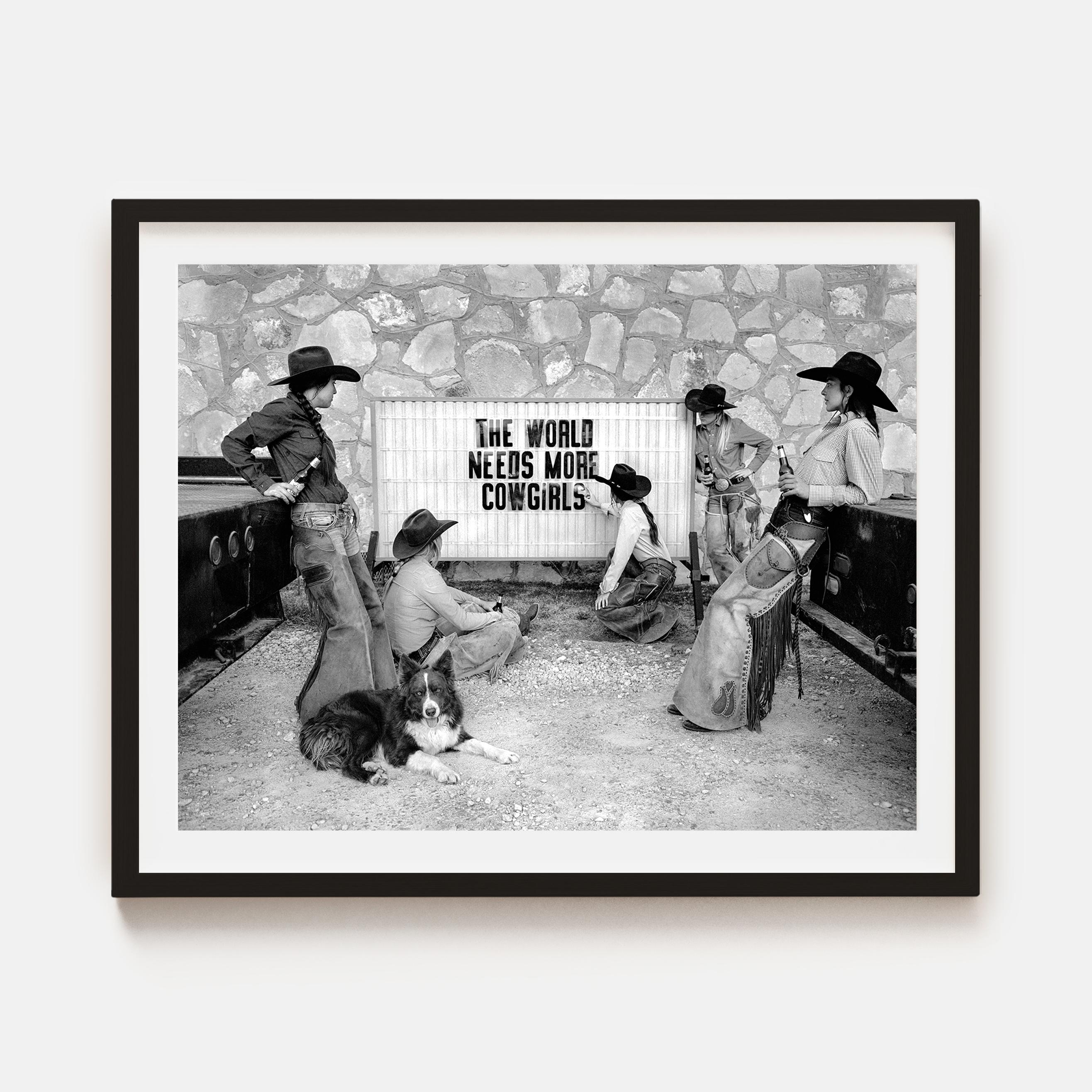 Beau Simmons - The World Needs More Cowgirls, Photography 2023, Printed After For Sale 1