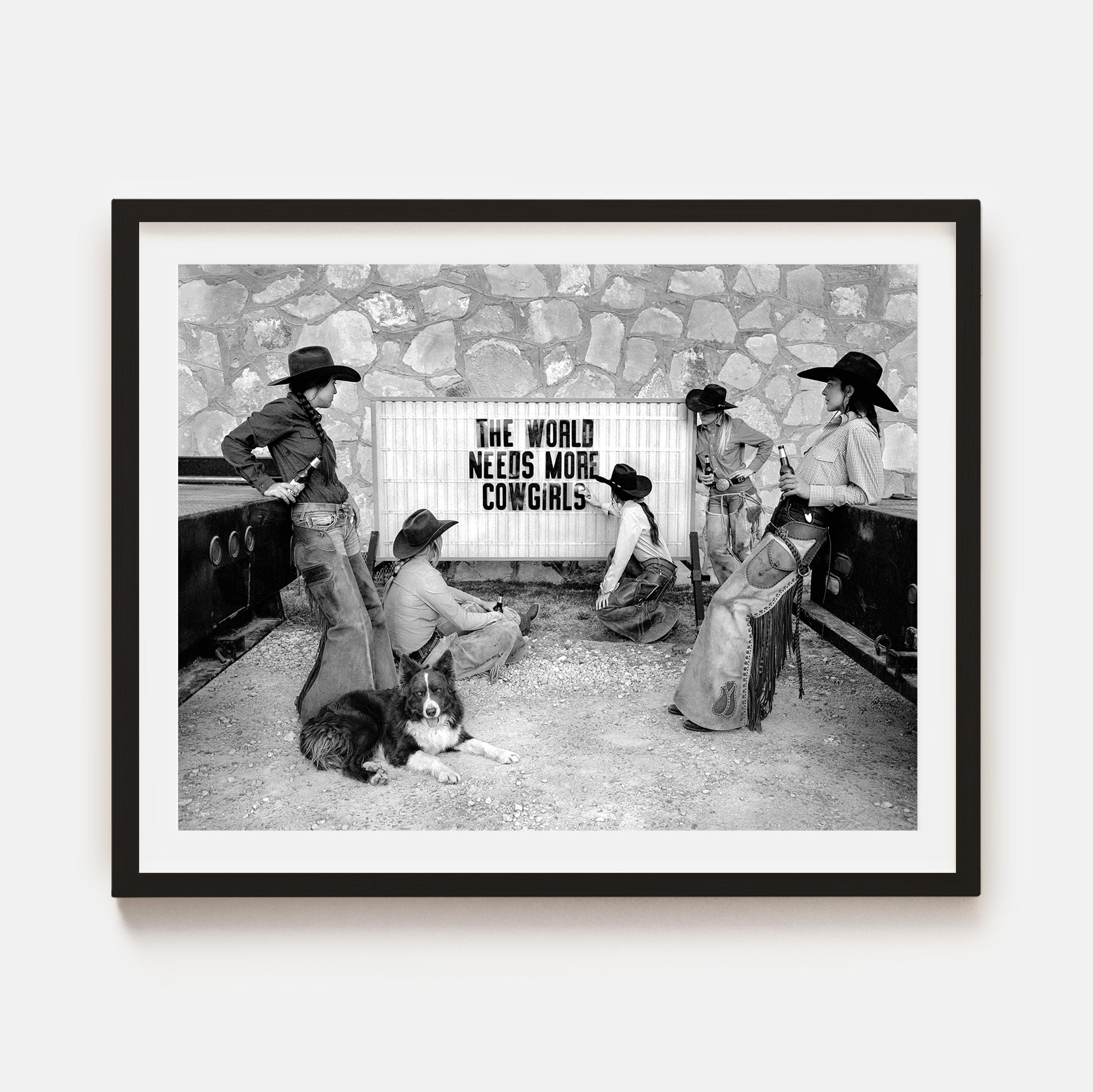 Beau Simmons - The World Needs More Cowgirls, Photography 2023, Printed After im Angebot 1