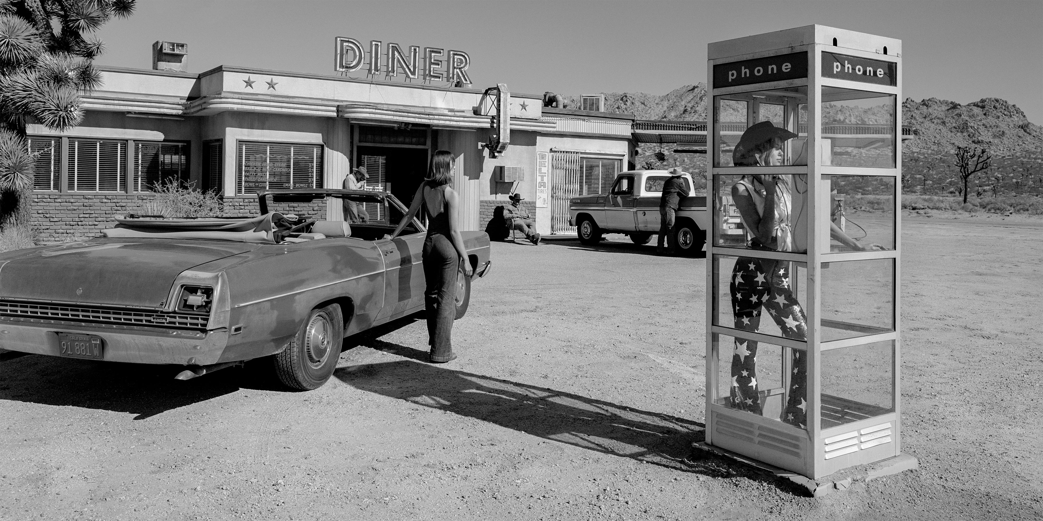 Beau Simmons Black and White Photograph - Mojave 1975