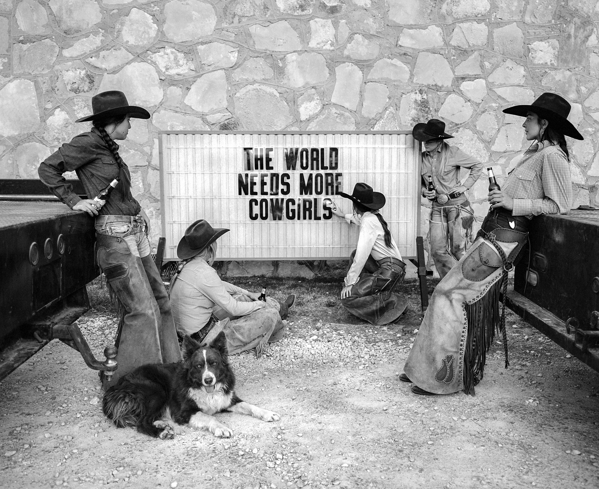 Beau Simmons Still-Life Photograph - The World Needs More Cowgirls