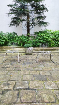 Beaubourg Chair in Steel and Fabric by Michel Cadestin and Georges Laurent