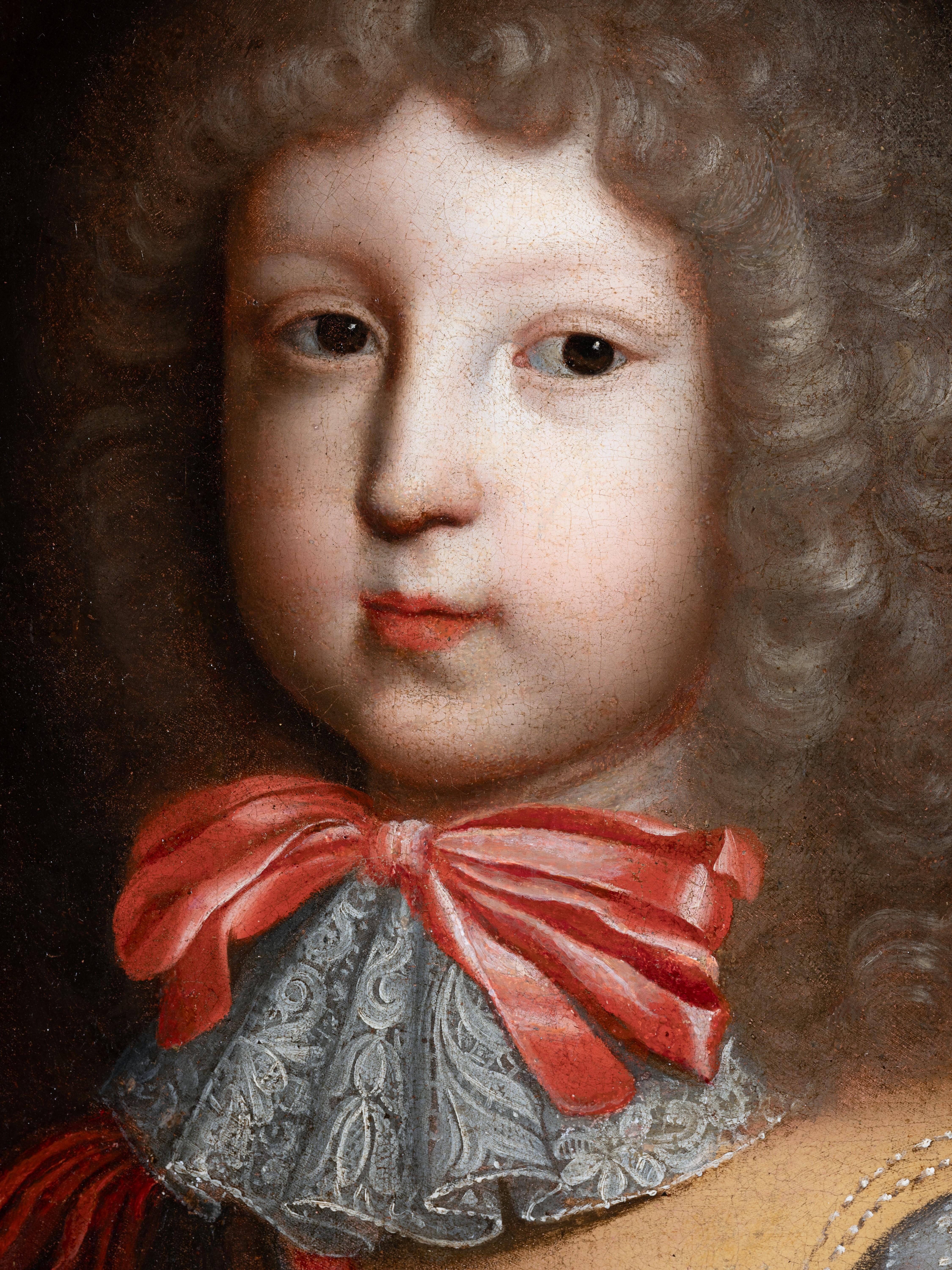 Retrato de Luis de Francia, Gran Delfín, siglo XVII Escuela francesa c. 1670 5