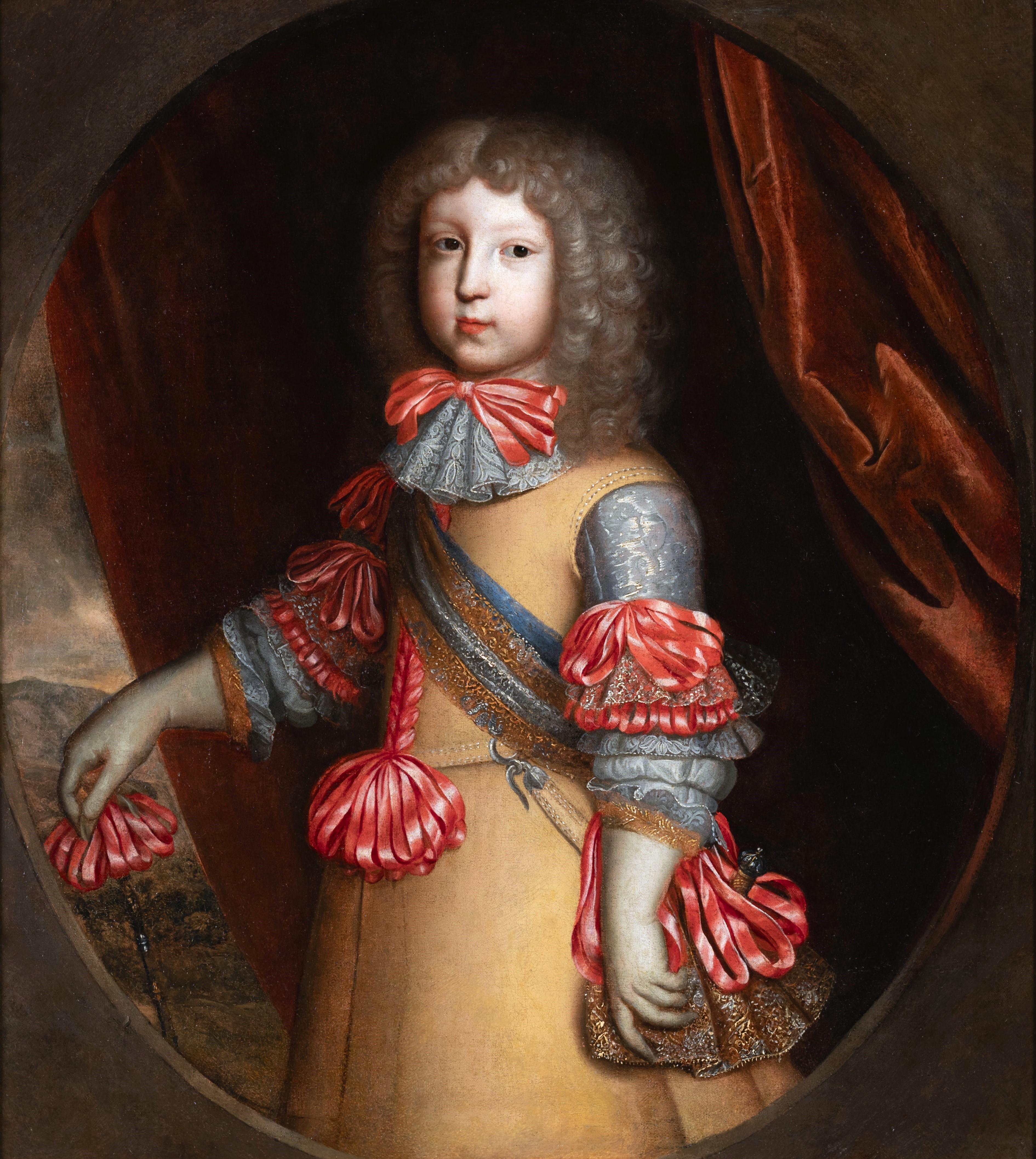 Portrait of Louis de France, Grand Dauphin, 17th century French School c. 1670 - Painting by Beaubrun Henri (1603-1677) and Charles (1604-1692)