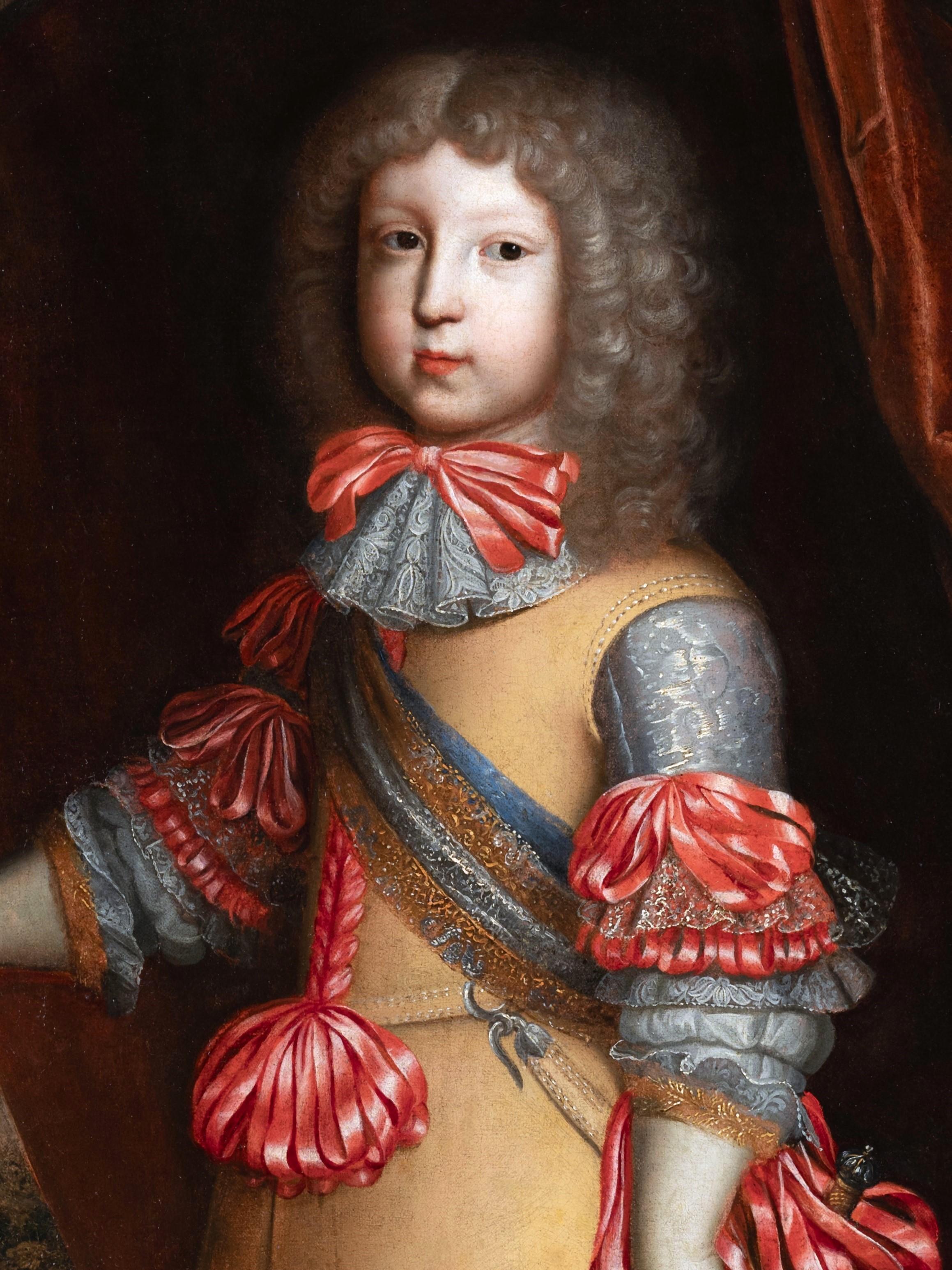 Retrato de Luis de Francia, Gran Delfín, siglo XVII Escuela francesa c. 1670 - Painting Antiguos maestros de Beaubrun Henri (1603-1677) and Charles (1604-1692)