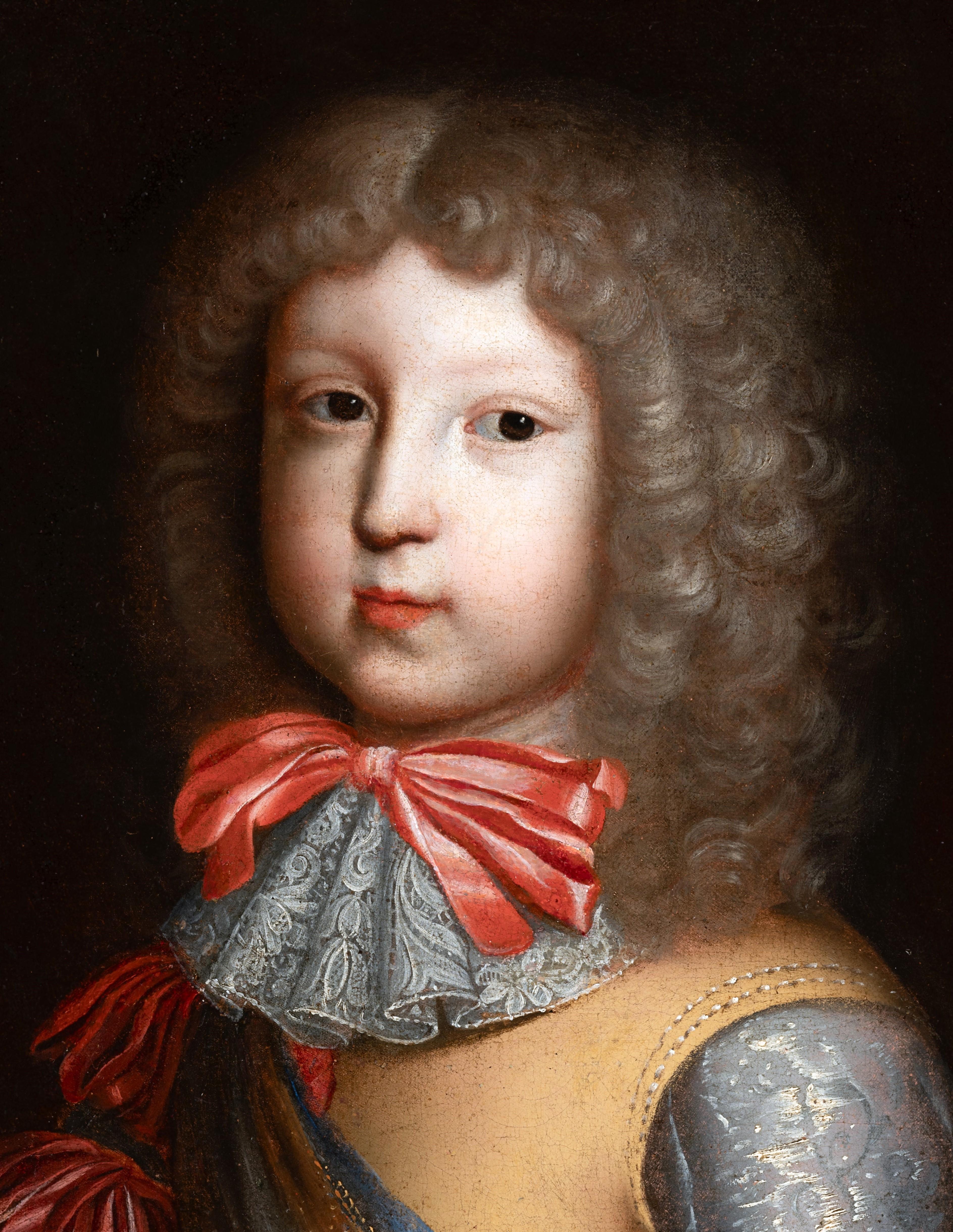 Retrato de Luis de Francia, Gran Delfín, siglo XVII Escuela francesa c. 1670 2
