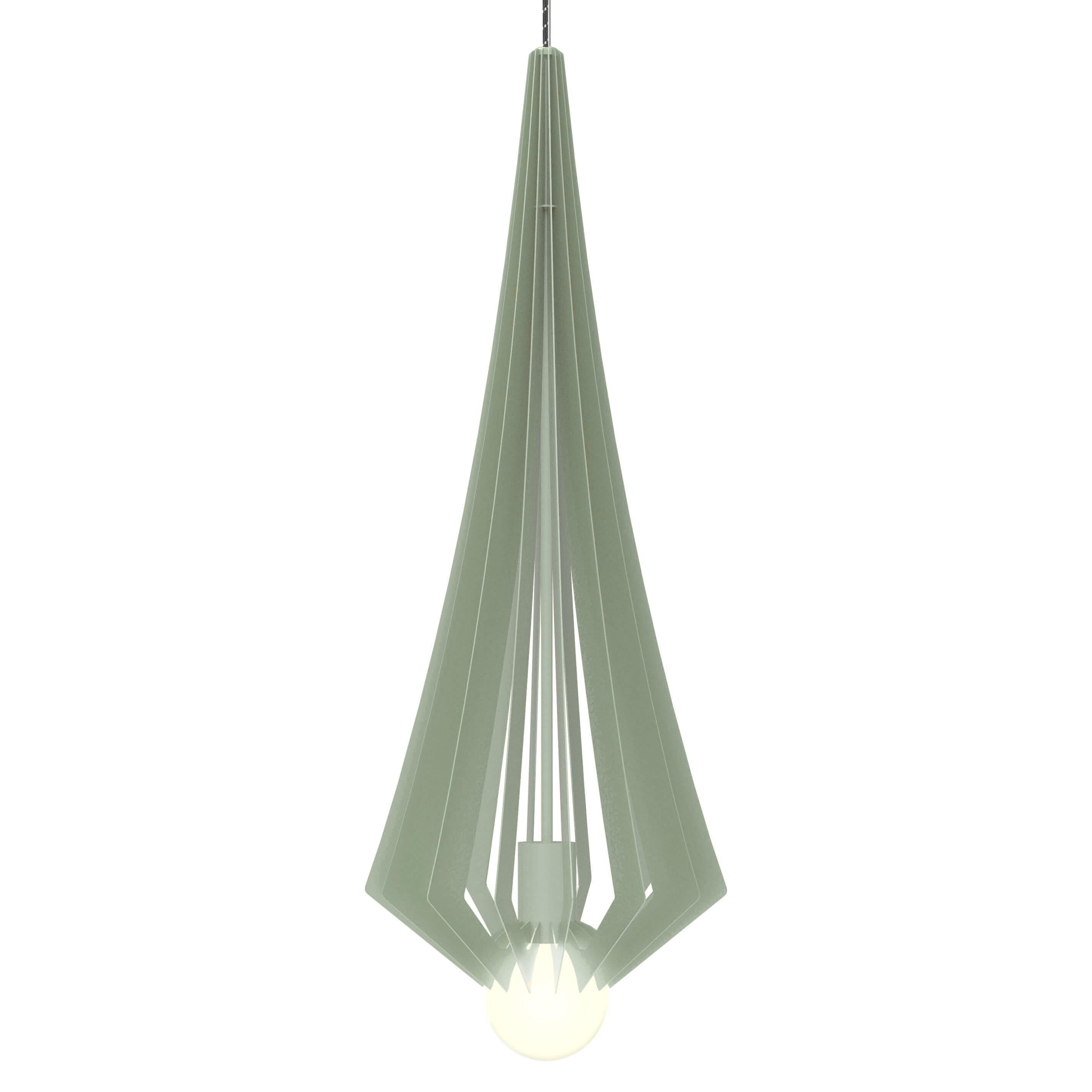 Lampada a sospensione Beaudine III Silver di JSPR in vendita 7
