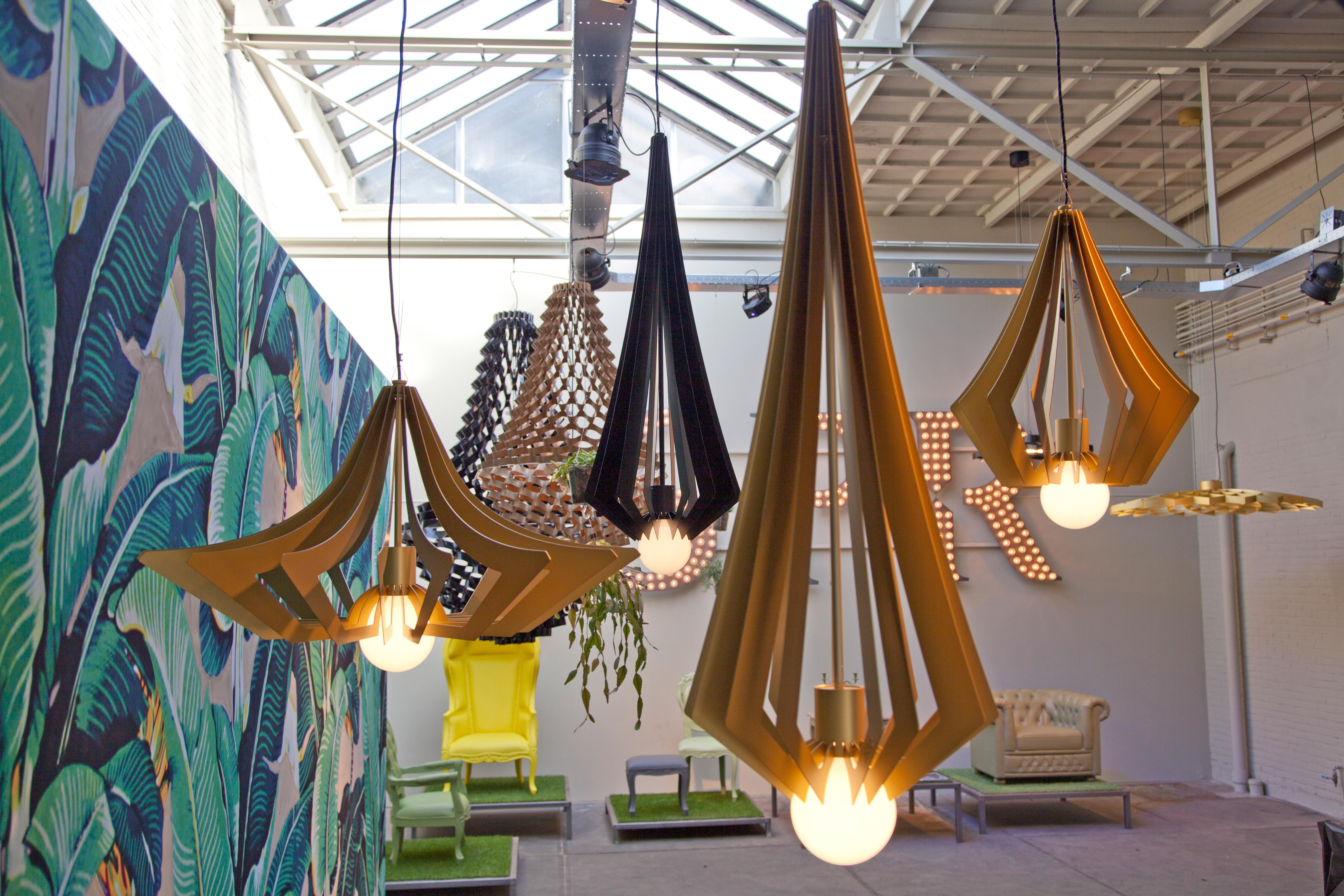 Olandese Lampada a sospensione Beaudine III Silver di JSPR in vendita