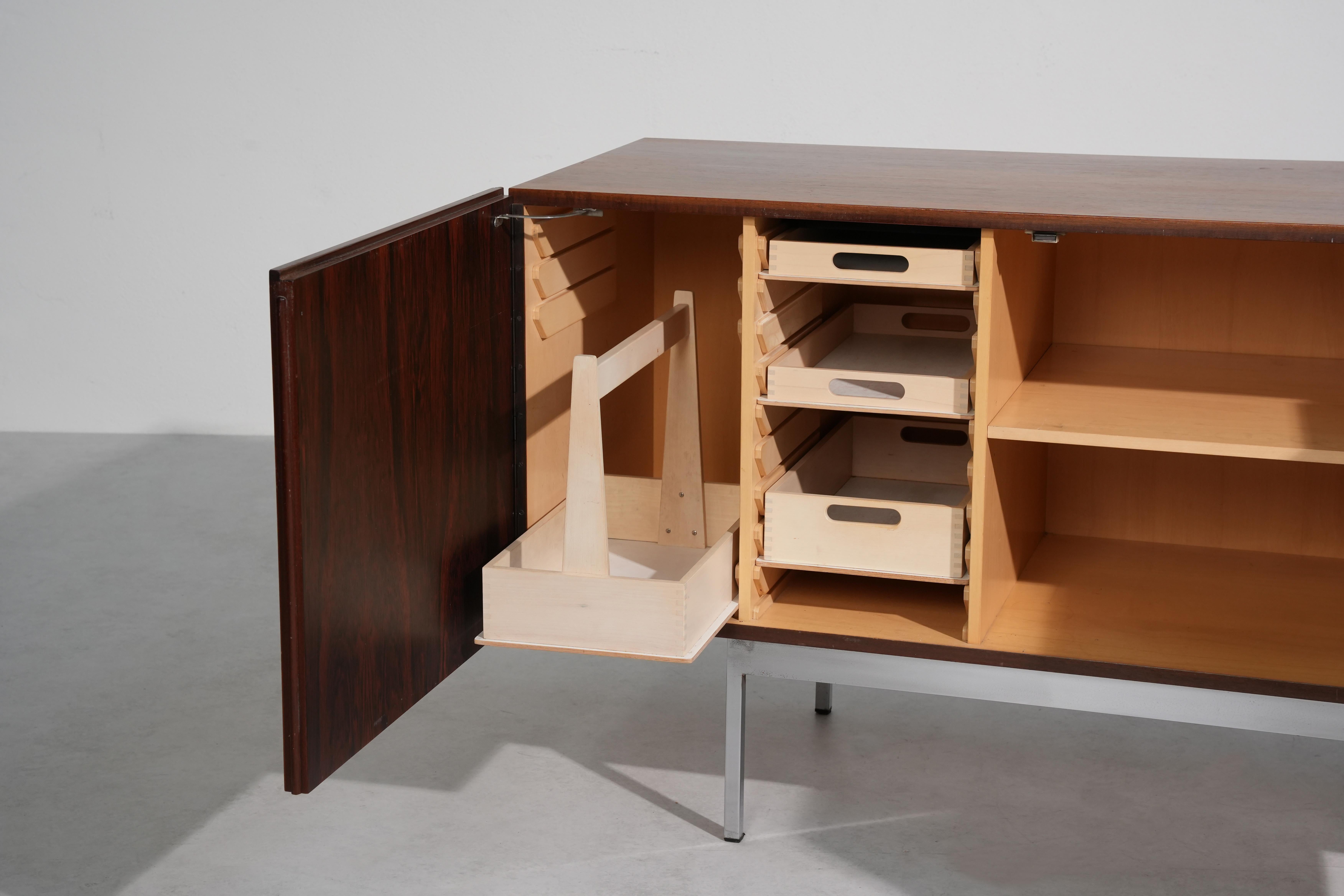 Aparador Beaufitul Credenza de Dieter Waeckerlin para Behr, Alemania Años 60 en venta 4