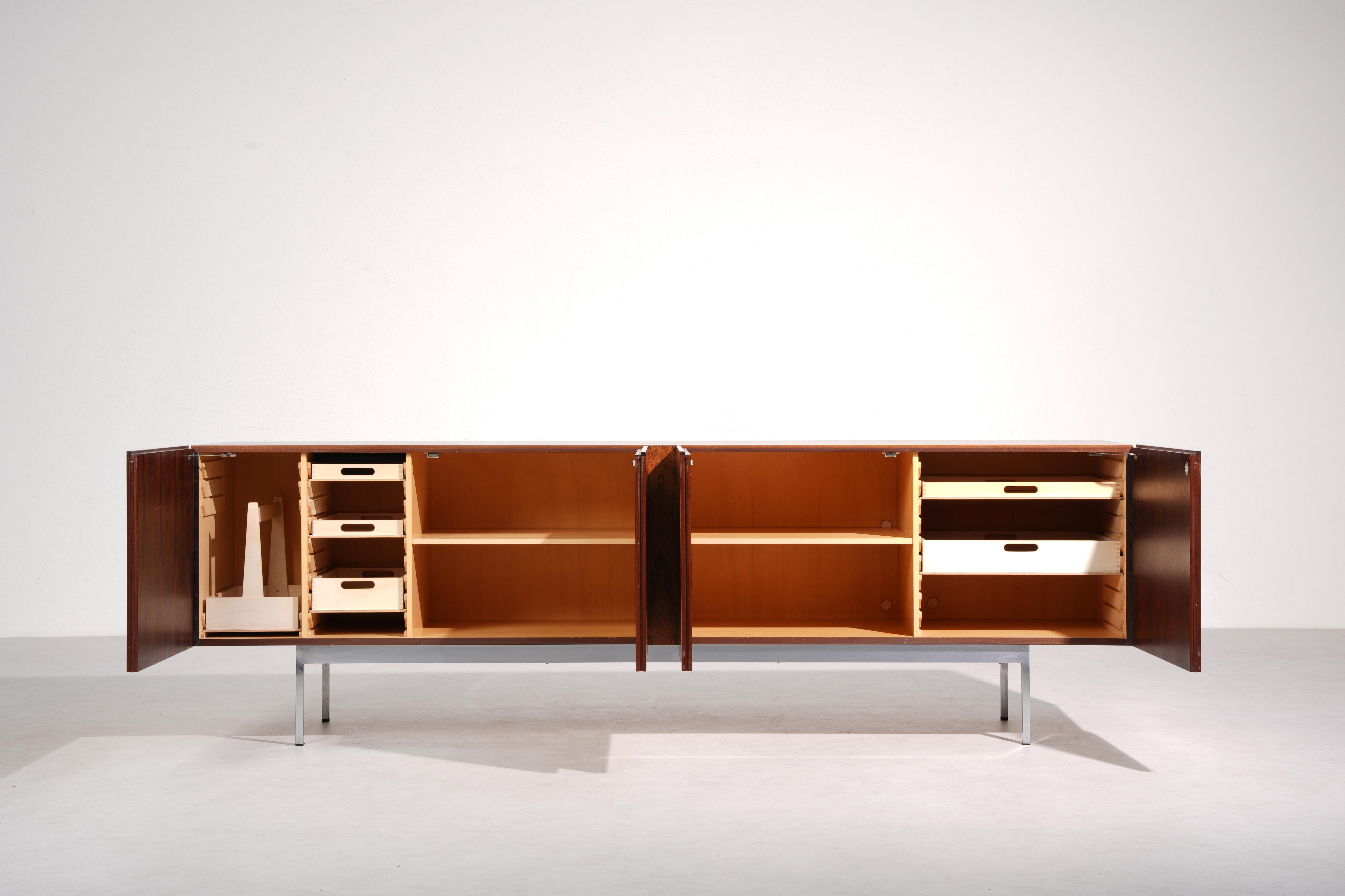 Aparador Beaufitul Credenza de Dieter Waeckerlin para Behr, Alemania Años 60 Alemán en venta