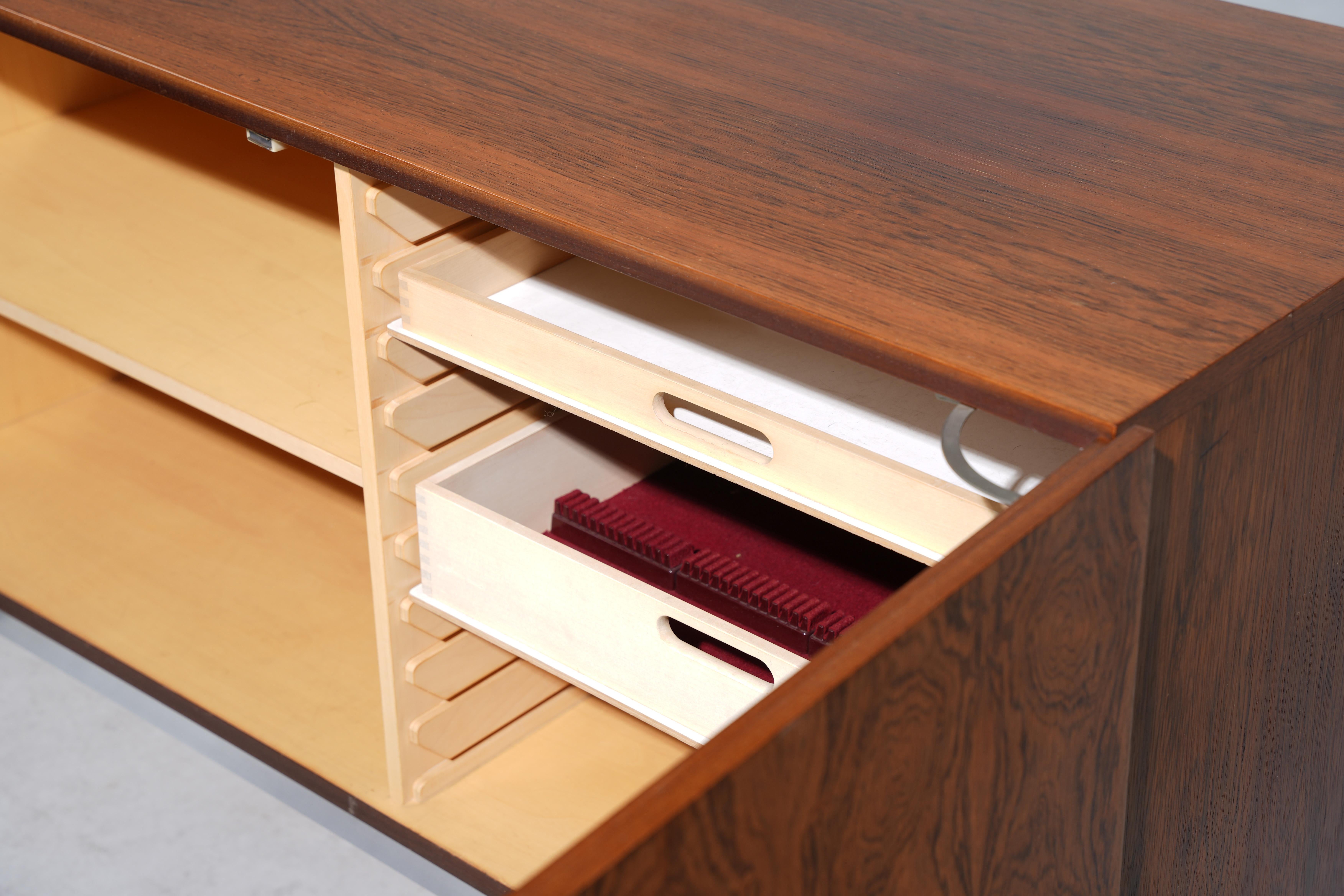 Aparador Beaufitul Credenza de Dieter Waeckerlin para Behr, Alemania Años 60 mediados del siglo XX en venta