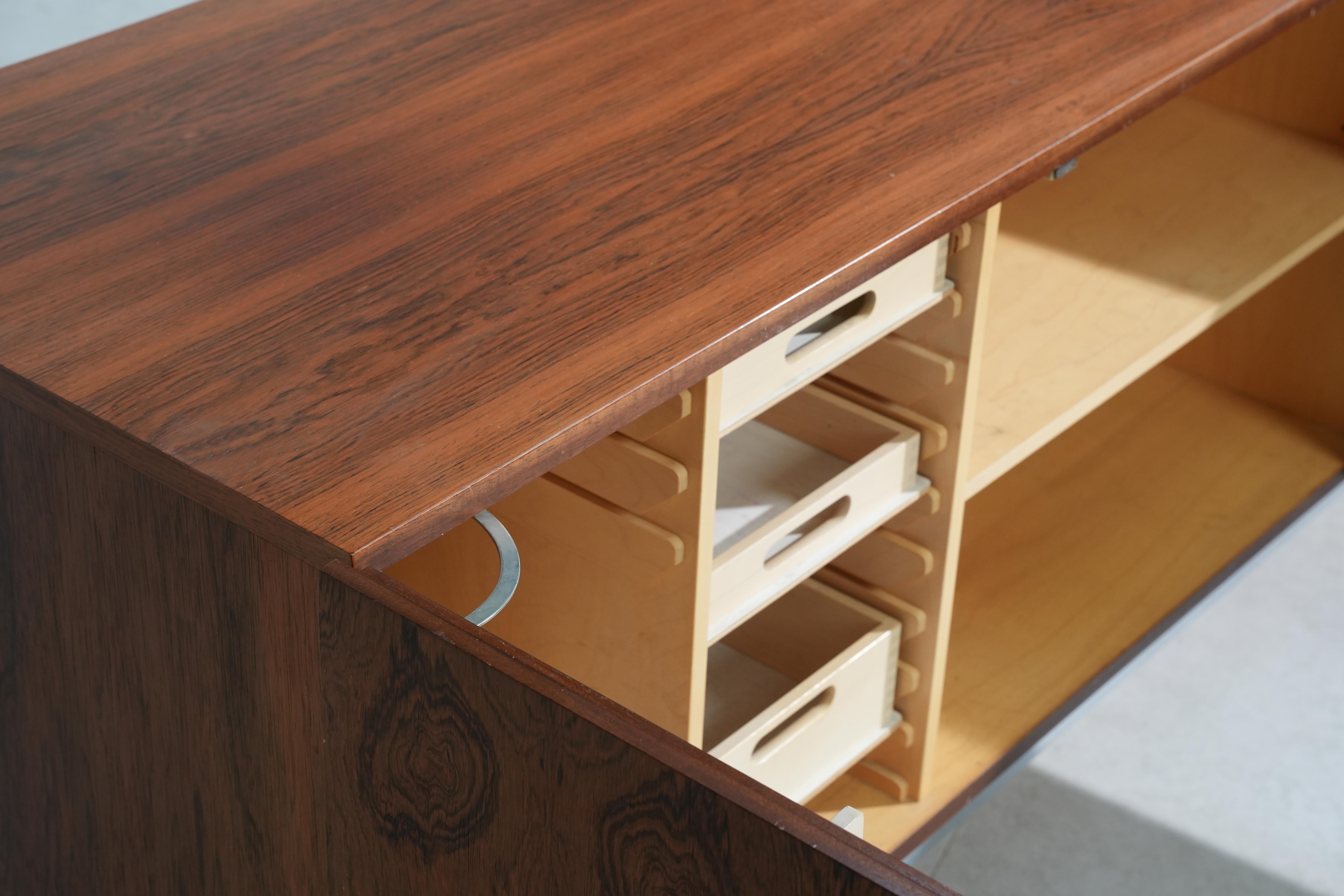 Aparador Beaufitul Credenza de Dieter Waeckerlin para Behr, Alemania Años 60 en venta 3