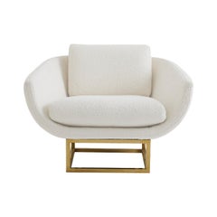 Beaumont Bouclé Lounge Chair