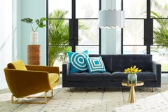 Beaumont Velvet Lounge Chair