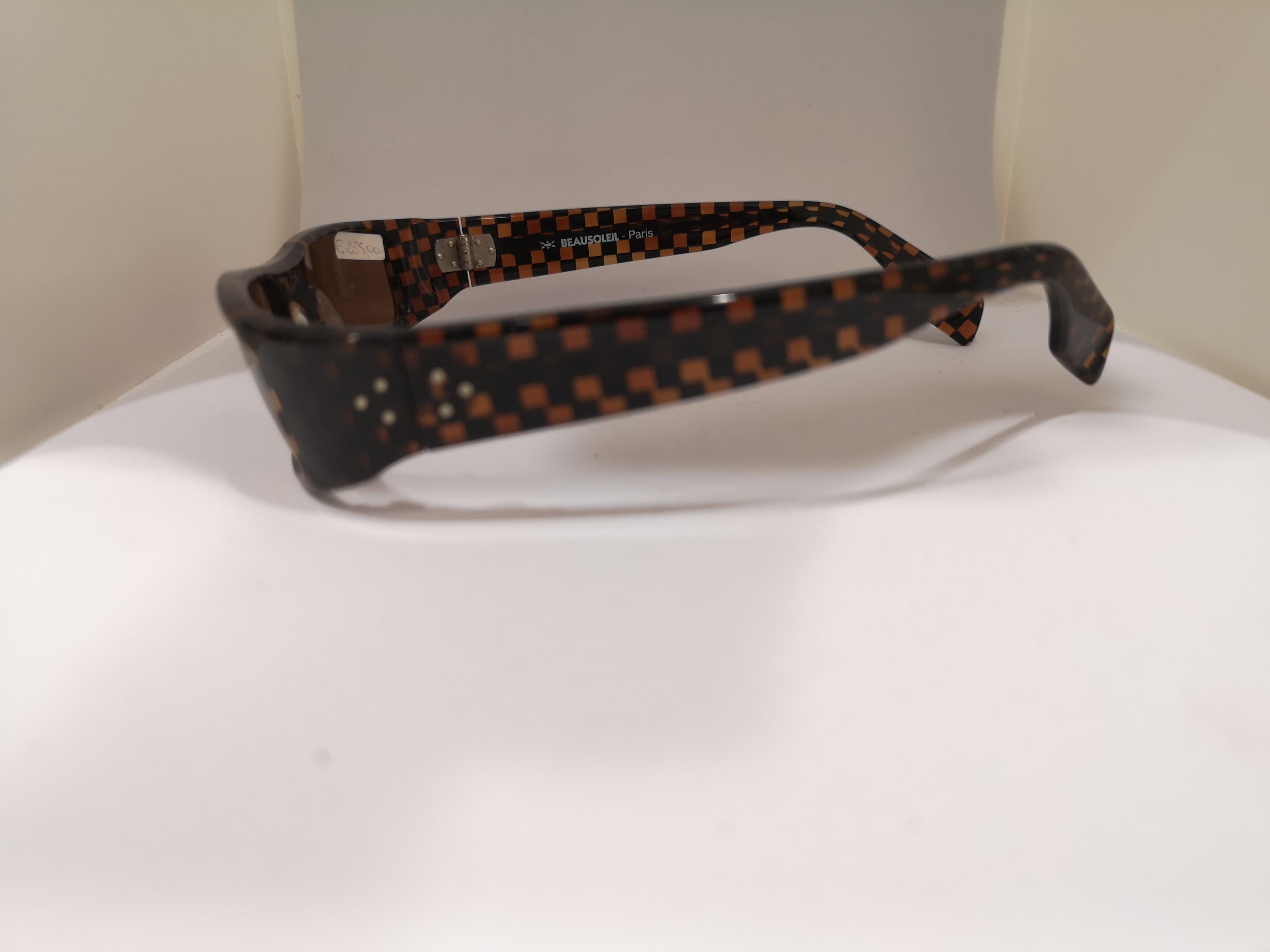 Beausoleil paris tortoise sunglasses In Excellent Condition In Capri, IT