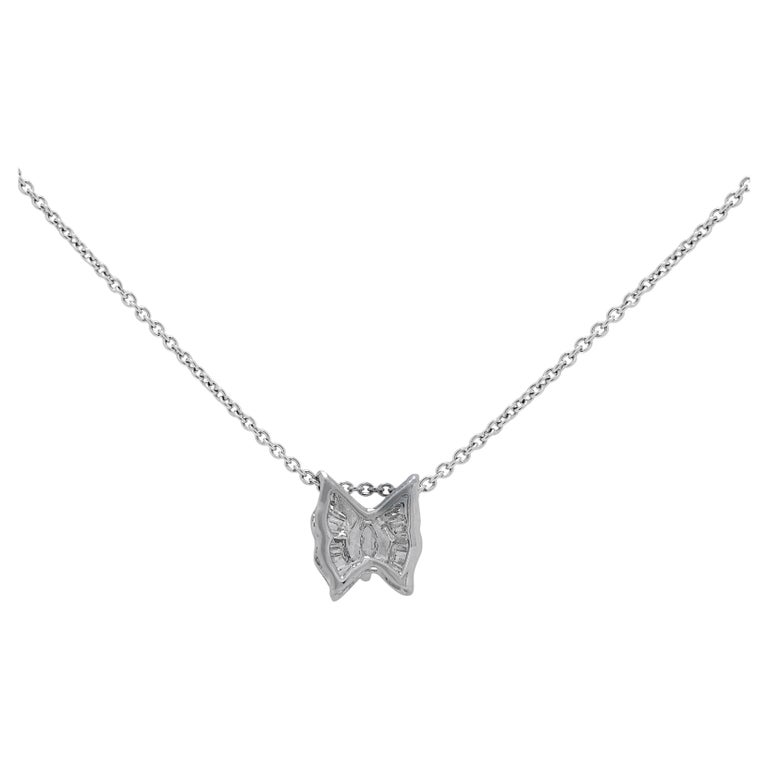 Bracelet En Or Blanc 18 Carats Avec Diamant Naturel - Poids 0.90g - Occasion Très Bon état