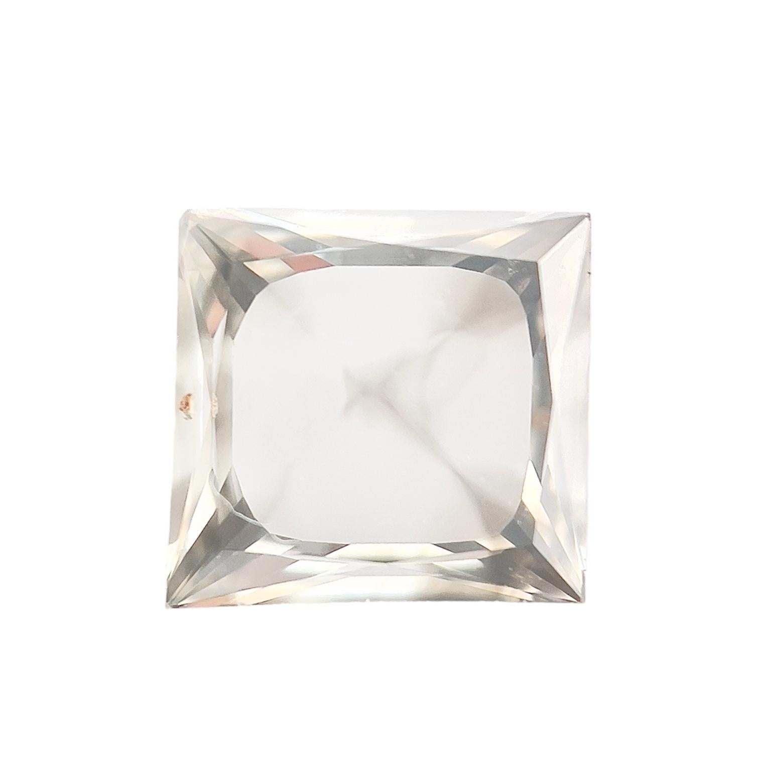 Precioso diamante natural talla princesa VS2 gris fantasía de 0,70 ct Corte princesa en venta