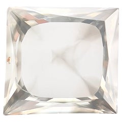Schöner 0,70 Karat Fancy Grauer VS2 natürlicher Diamant im Prinzessinnenschliff