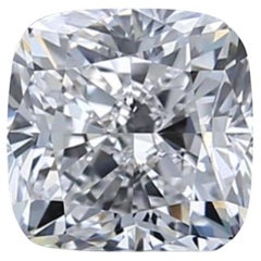 Beautiful 1 pc Cushion Natural Diamond with 0.80 ct D IF - IGI Certificate