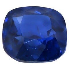 Beautiful 1.07 carat Vivid Blue Sapphire (Swiss Certified)