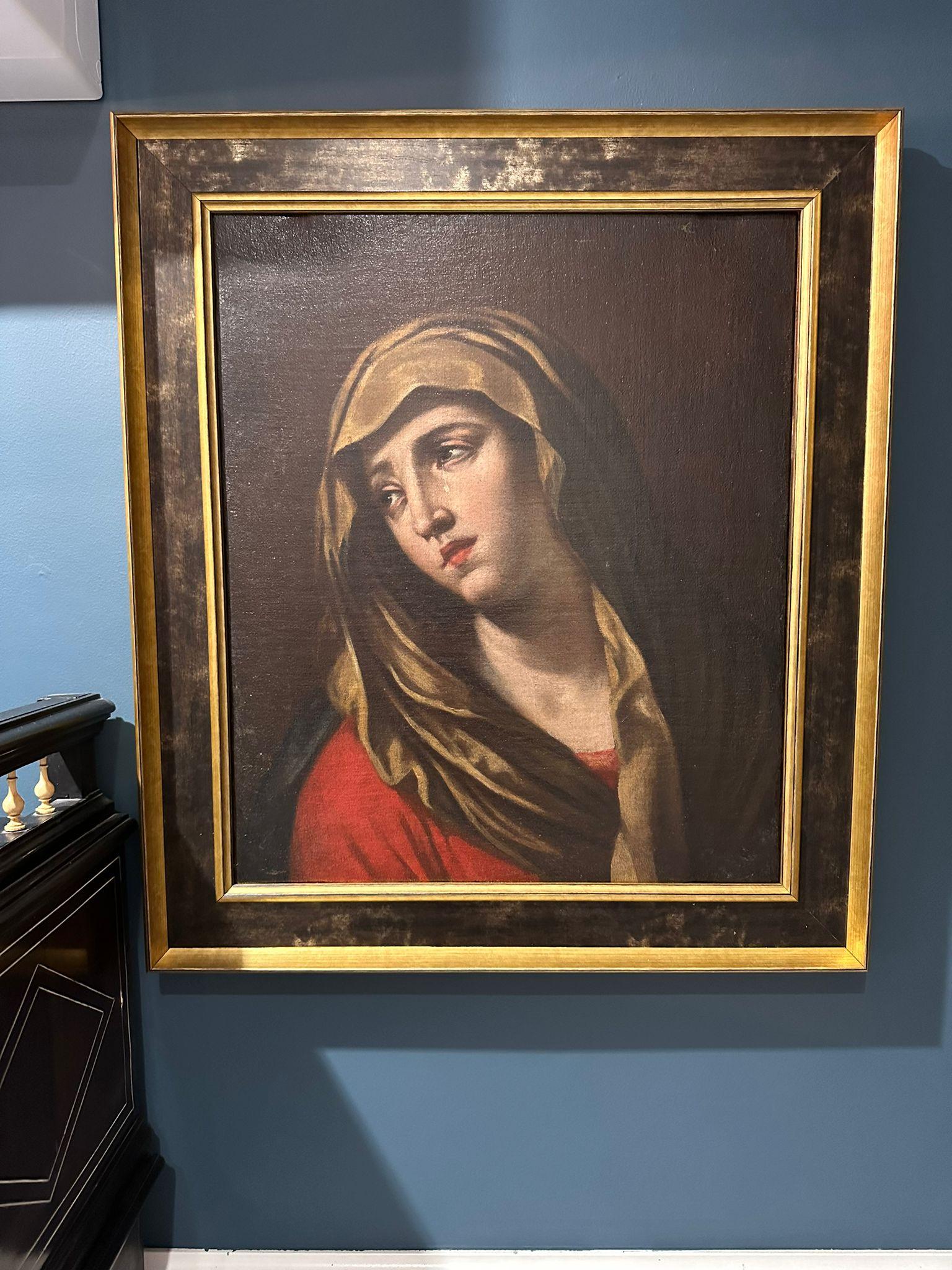 Beautiful 17th Century Italian School " Virgin of Sorrows " For Sale at ...