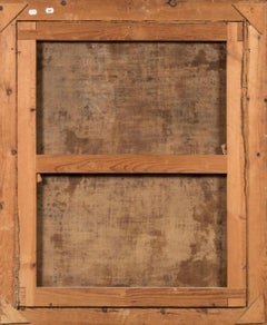 Bellissima scuola messicana del XVII secolo - "Annunciazione".