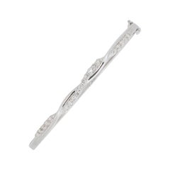 Beautiful 18K White Gold Bracelet with 0.50ct Diamonds