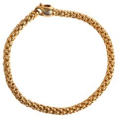 Beautiful 18K Yellow Gold Fope Unica Necklace, an Elegant Piece