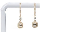 Beautiful 18k Yellow Gold with 1.02 Ct Natural Diamonds, AIG Cert