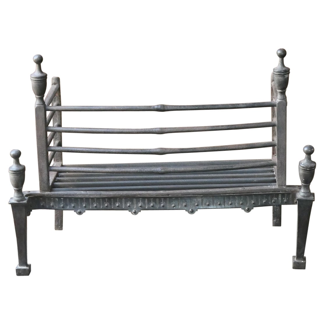 Beautiful 18th-19th Century Dutch Neoclassical Fireplace Grate or Fire Grate