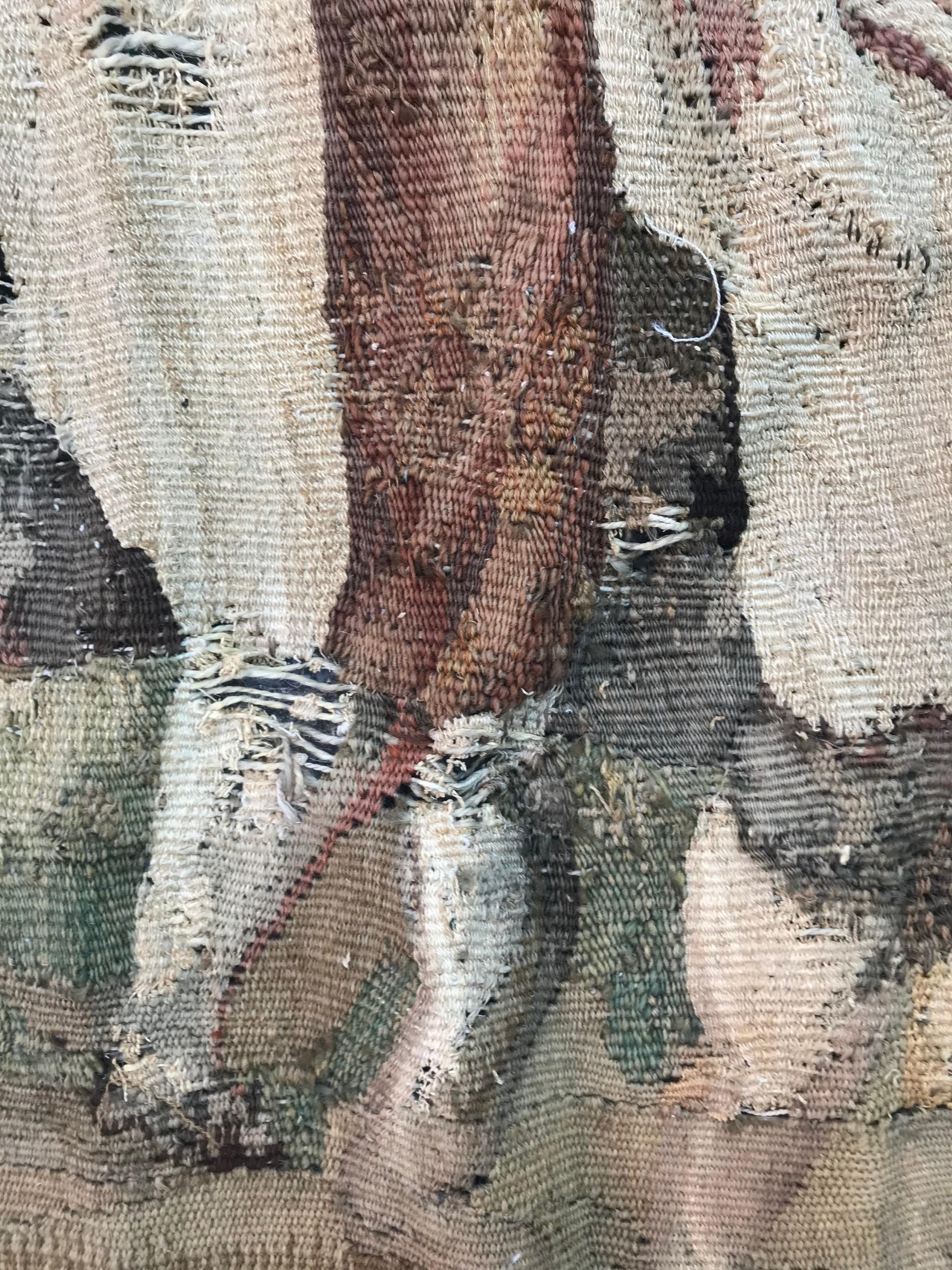 Beautiful 18th Century Aubusson Tapestry Fragment 6