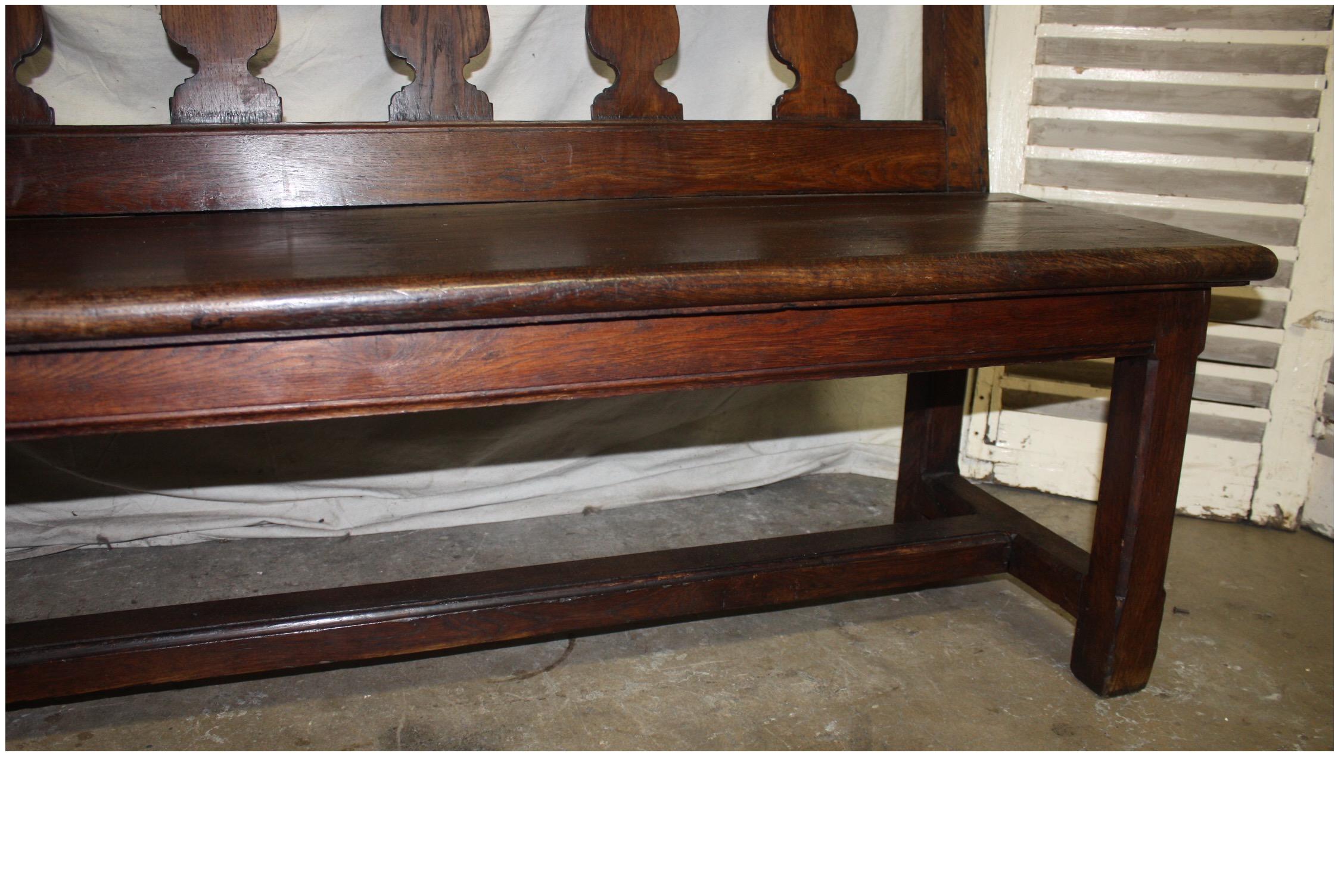 Beautiful 18th Century French Bench 5