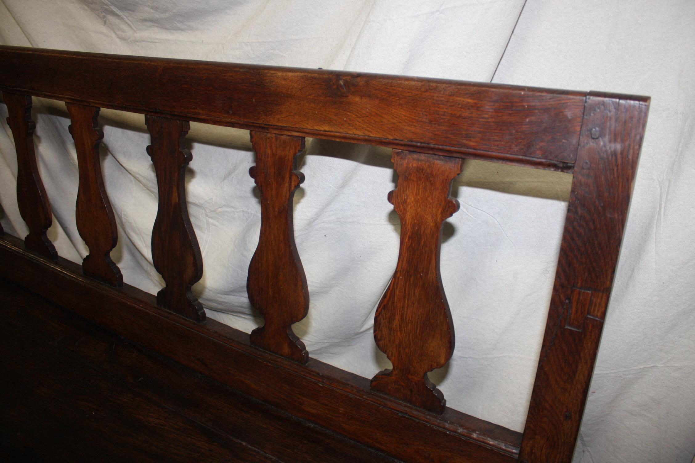 Beautiful 18th Century French Bench 2