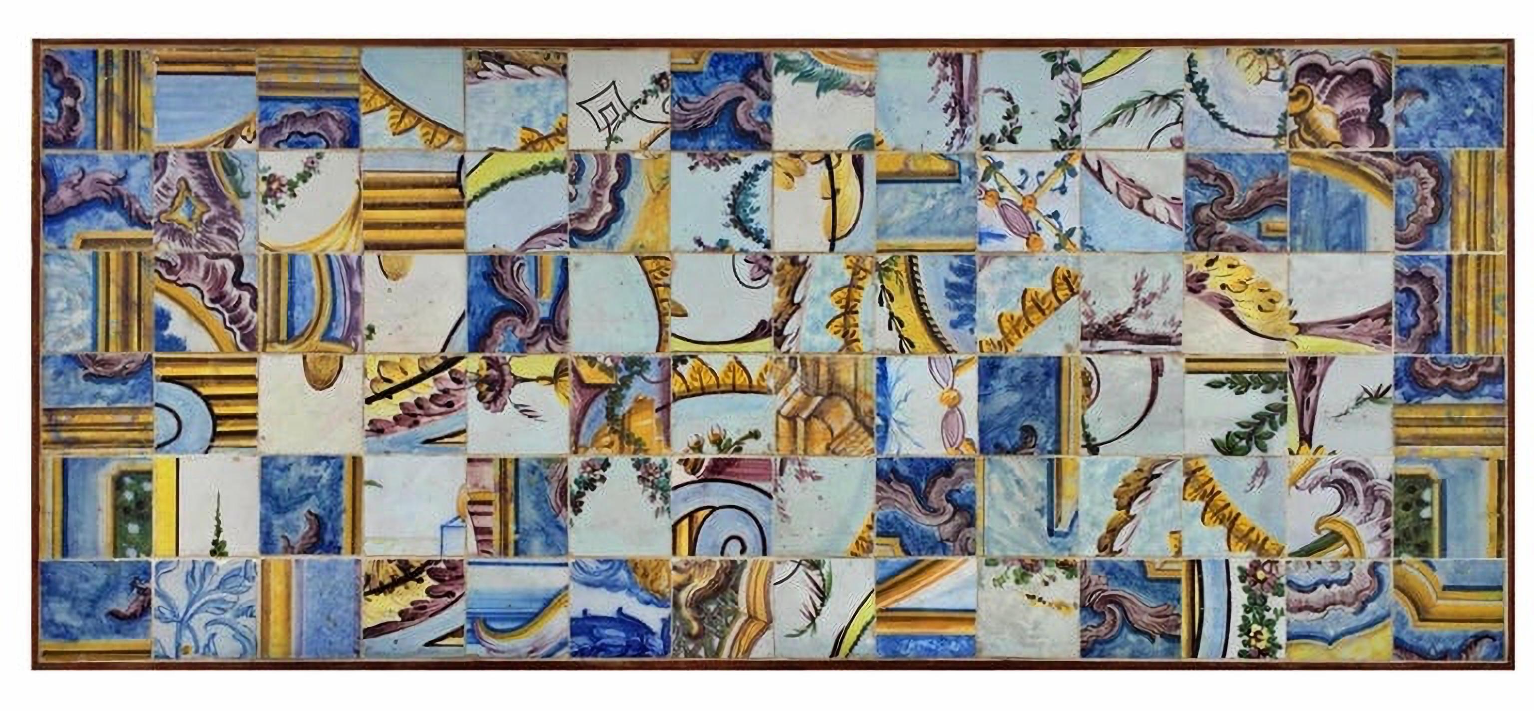 Precioso panel del siglo XVIII Piezas sueltas Azulejos portugueses
1,93 x 0,83 m
84 baldosas
buenas condiciones