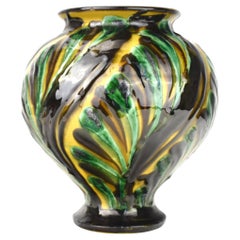 Beautiful 1920s Ceramic Vase by Herman Kähler Denmark