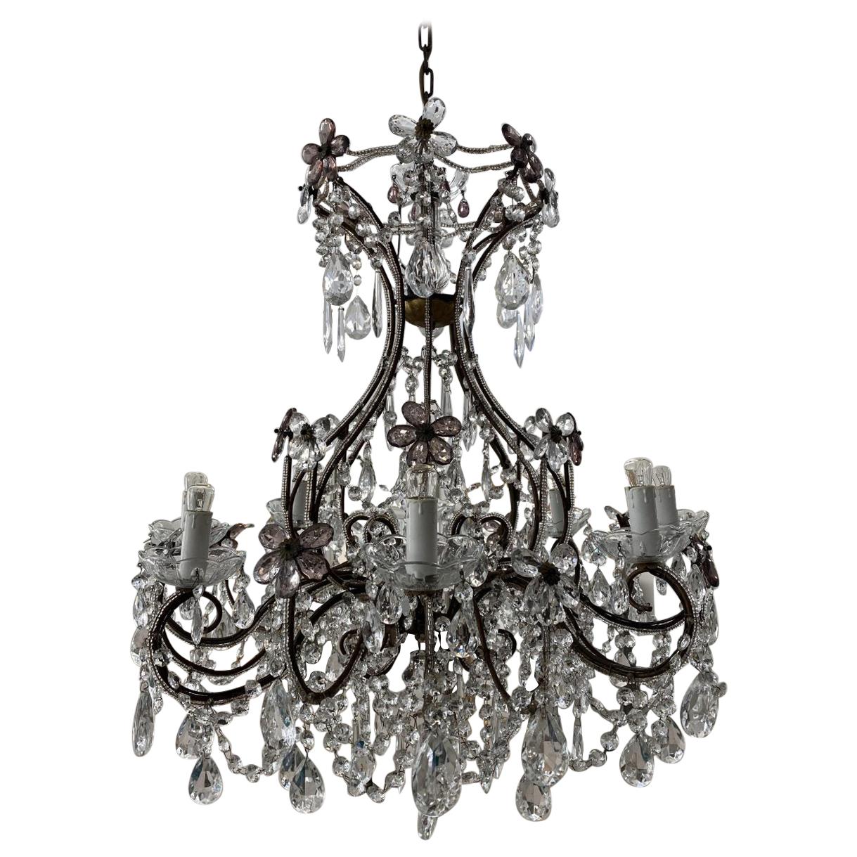 Beautiful 1920s French Chandelier