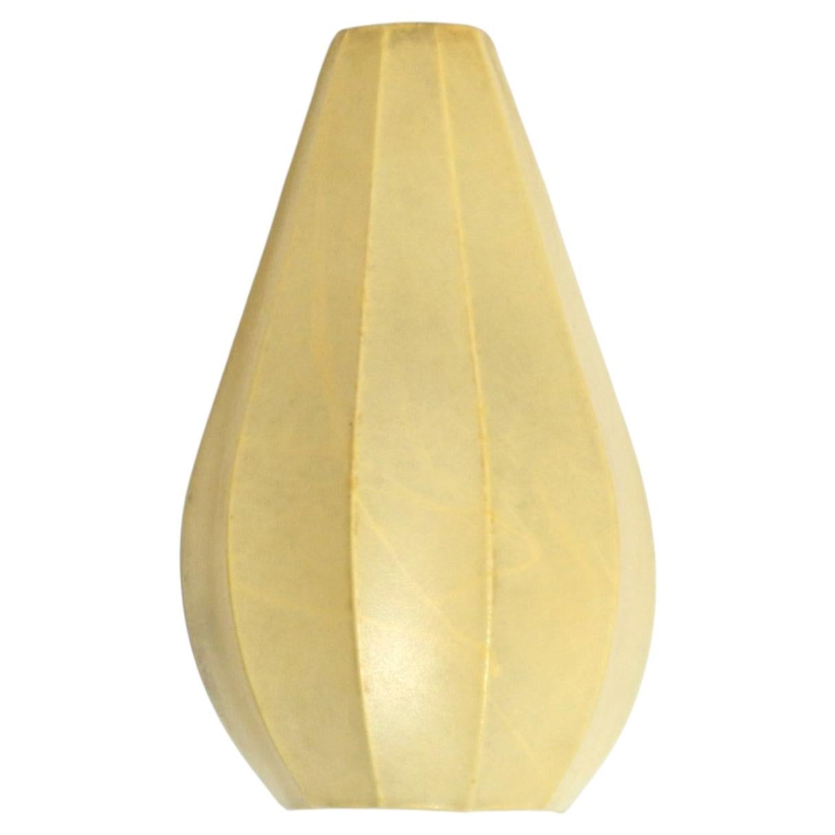 Beautiful 1960s Cocoon wall lamp with pull switch For Sale