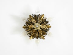 Bellissime lampade da soffitto o da parete italiane degli anni ’60 firmate Banci Firenze, Italia