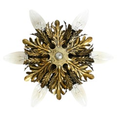 Bellissime lampade da soffitto o da parete italiane degli anni ’60 firmate Banci Firenze, Italia