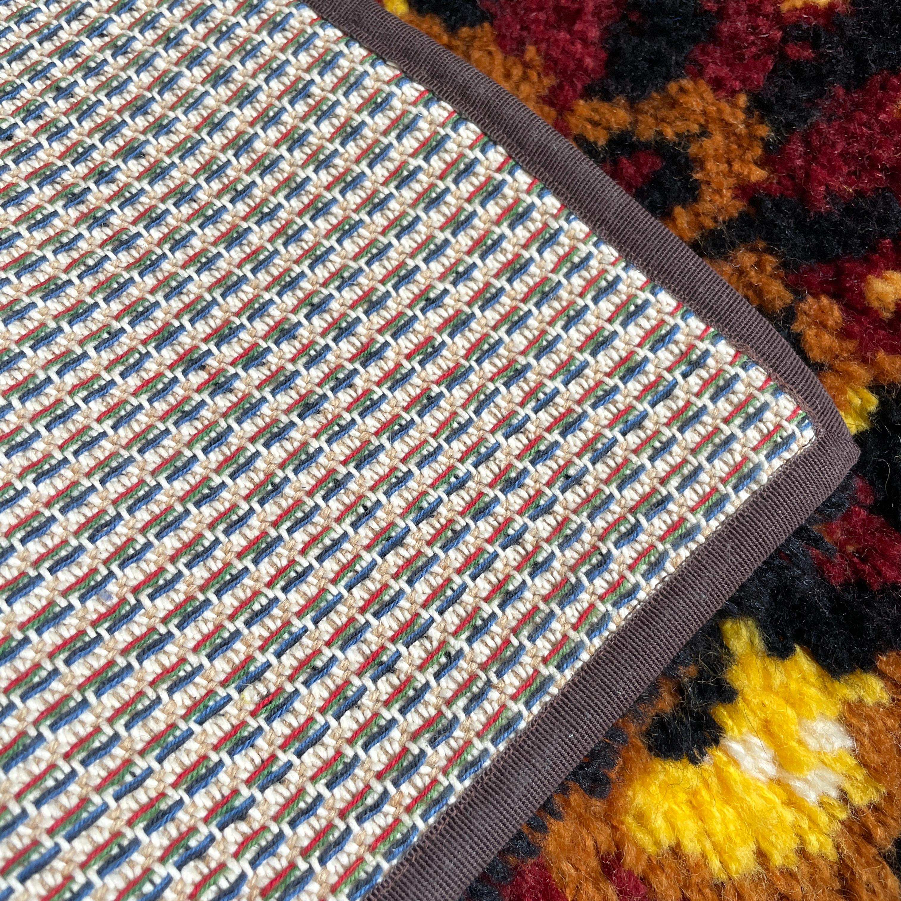 Magnifique tapisserie murale paon des années 1960 en vente 3