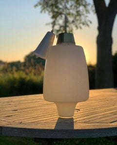 Beautiful 1960s Pendant in Opaline Glass
