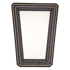 Beautiful 1960s Scandinavian Mosaic Wall Mirror