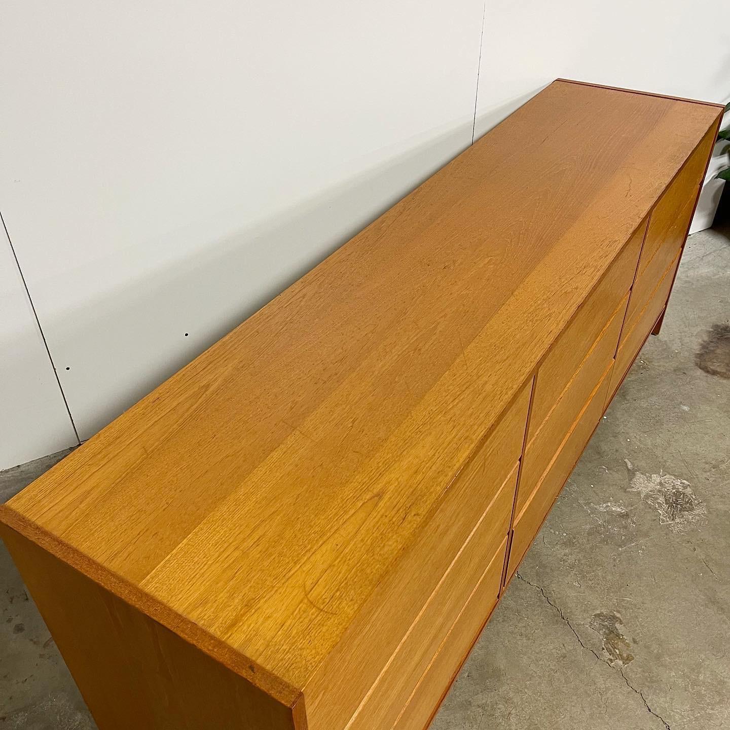 Beautiful 1970's Danish Teak Dresser In Good Condition In Spokane Valley, WA
