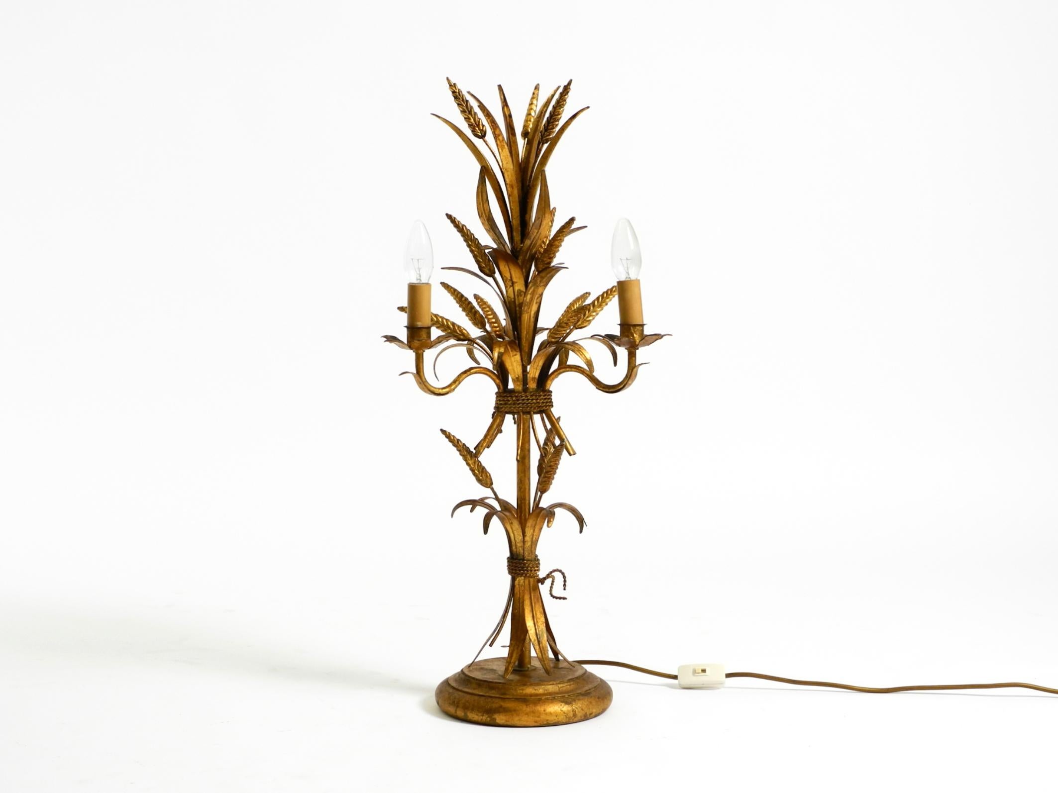 Beautiful 1970s gilded Florentine Regency 