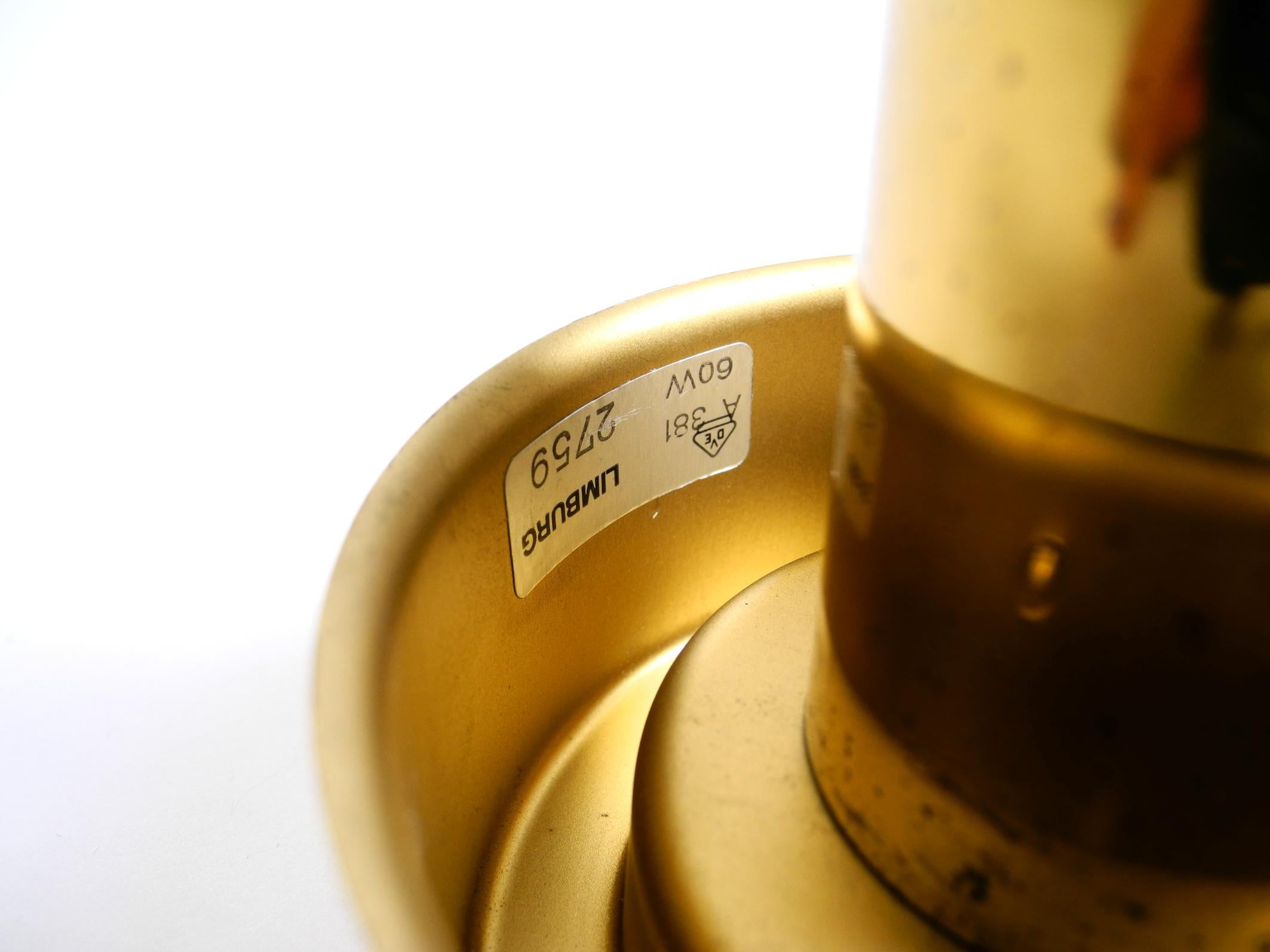 Bellissima lampada da soffitto in vetro di Limburg degli anni '70 a forma di ottagono in vendita 7