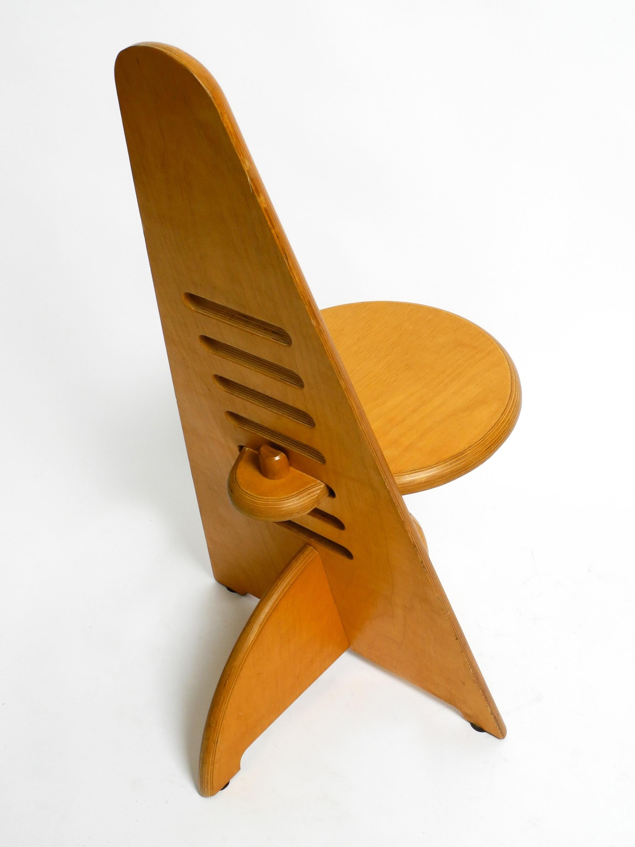Beautiful 1970s Lundi Sit Chair Designed by Gijs Boelaars for Lundia Netherlands 7
