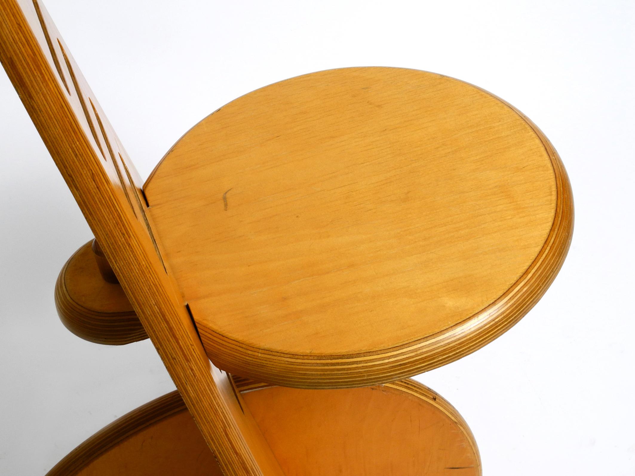 Beautiful 1970s Lundi Sit Chair Designed by Gijs Boelaars for Lundia Netherlands In Good Condition In München, DE