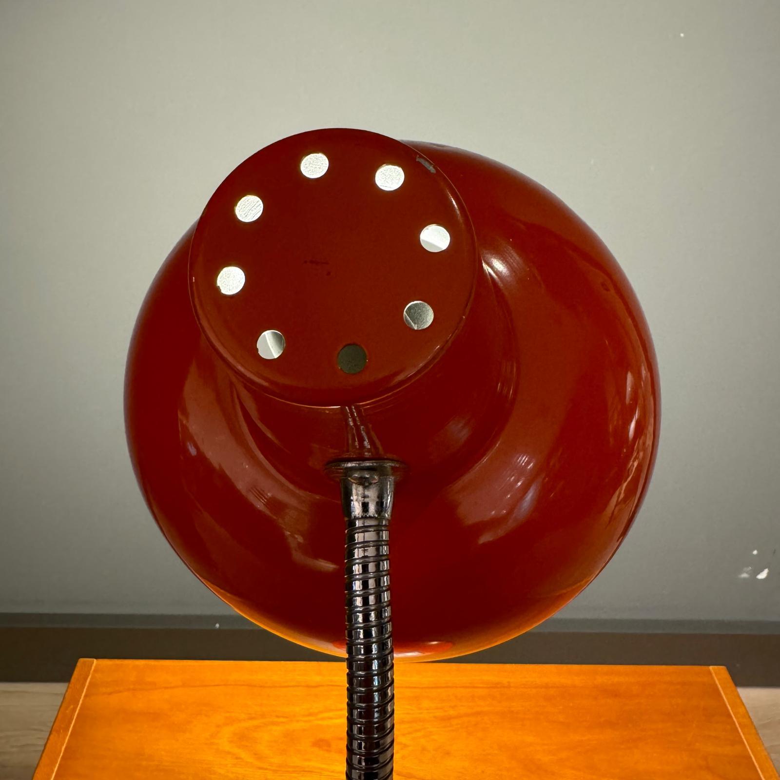 Métal Magnifique lampe vintage en métal des années 1970 en vente