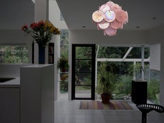 Beautiful 1970s Vintage Italian Murano Chandelier, Vistosi Style